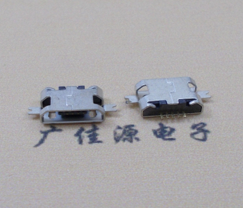 中堂镇MICRO USB B型口 两脚SMT沉板0.7/1.0/1.6直边