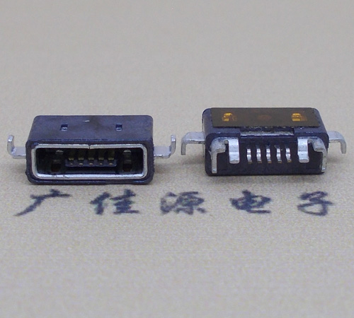 中堂镇MICRO USB防水AB型口母头3D图纸封装