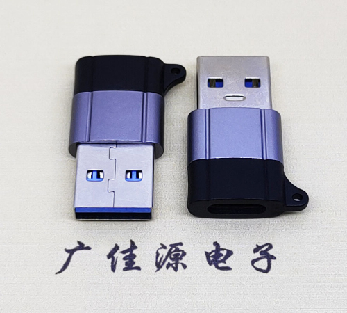 中堂镇USB3.0A公对Type-C母口双用数据转接头